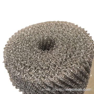 Stainless Steel Gas Liquid Knitted Wire Mesh Filter